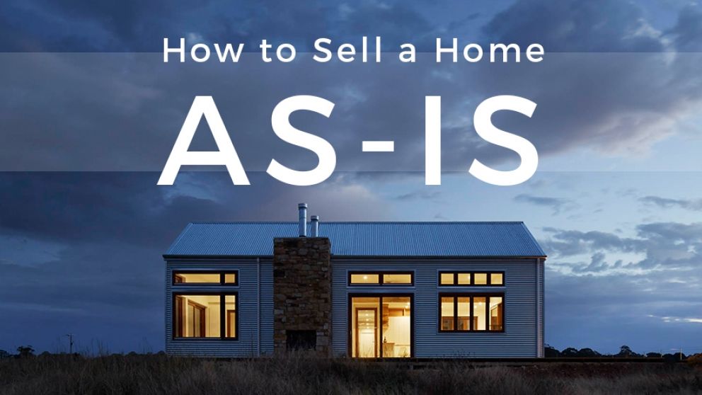 Sell a House As-Is